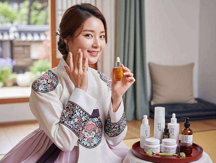 Korean skincare routine