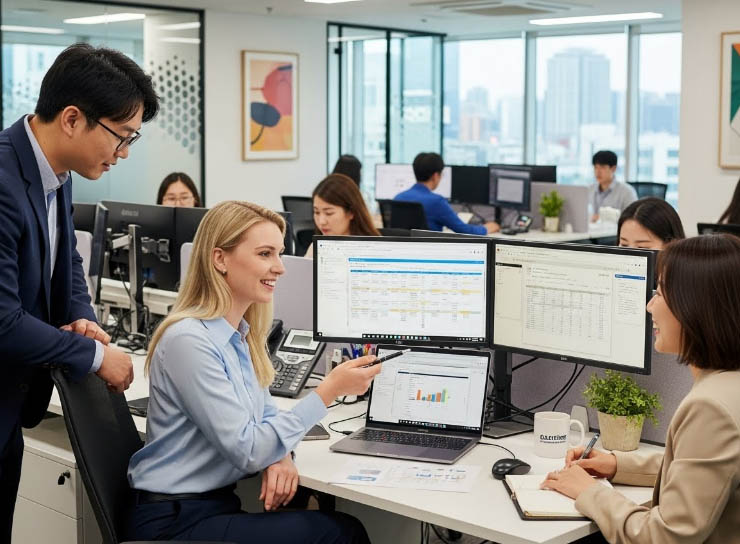 Employment at a Korean company