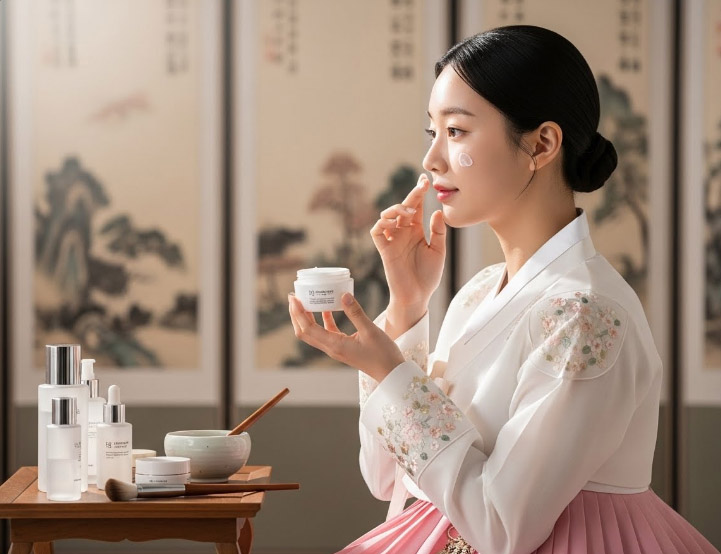 Korean skincare routine dry skin