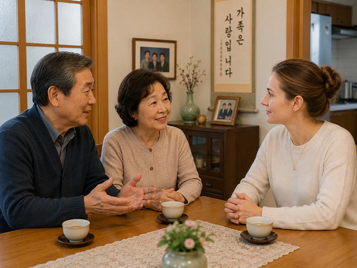 How Korean Families React to International Marriage 2 Korean parents and foreign spouses