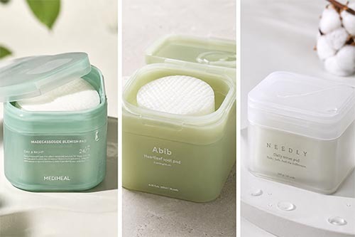 The Korean Skincare Products Tourists Always Buy in Bulk 3 Popular Korean Hydrating Toner Pads products.