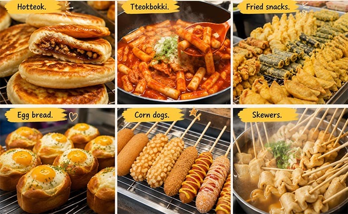 The Korean Foods That Surprise Foreigners the Most 9 Korean street food
