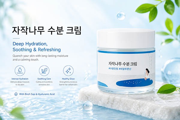 Best Korean Beauty Products for Sensitive Skin 4 Round Lab Birch Juice Moisturizing Cream