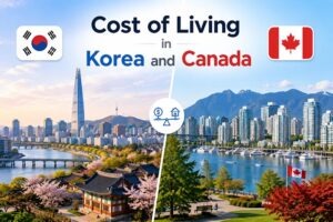 cost of living korea vs canada