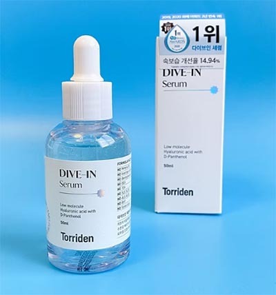 K-Beauty Essentials Under $20 That Olive Young Staff Actually Recommend to Foreigners 4 Torriden Dive-In Low Molecule Hyaluronic Acid Serum
