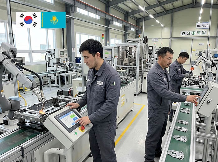 A New Solution to Korea's Labor Shortage: Kazakhstan Becomes the 18th E-9 Sending Country 1 Kazakhstan workers in Korea